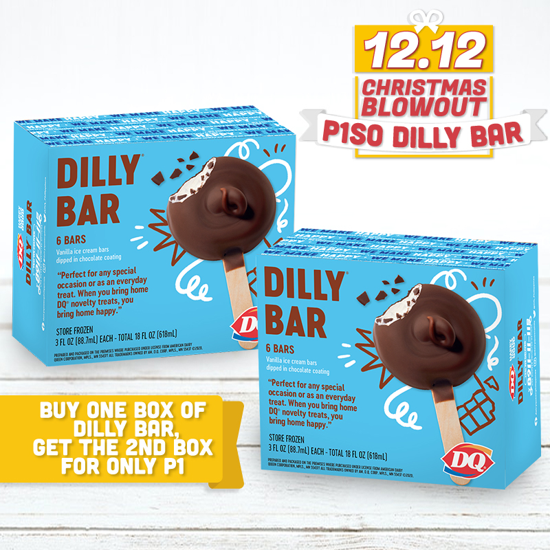 12.12 Piso Box of Dilly Bar Dairy Queen Online Delivery